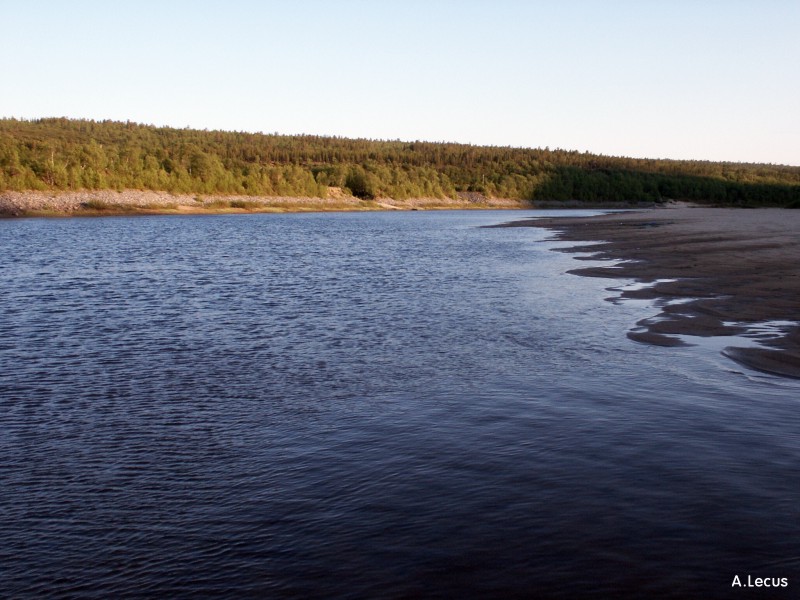 Rivière à Karasjok