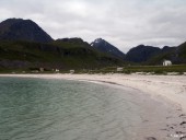 Plage de sable blanc