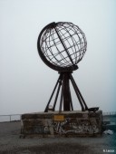 Globe au Cap Nord